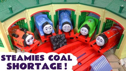 下载视频: Coal Shortage Accident and Rescue with Thomas the Tank Engine and the Funny Funlings in this Family Friendly Full Episode English Toy Story for Kids with Toy Trains from Kid Friendly Family Channel Toy Trains 4 U