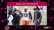 Odell Beckham Jr. Out the Rest of NFL Season After Tearing ACL During Browns Game