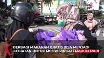 Bagi-bagi Makanan Gratis, Cara Rayakan Maulid Nabi di Tengah Pandemi