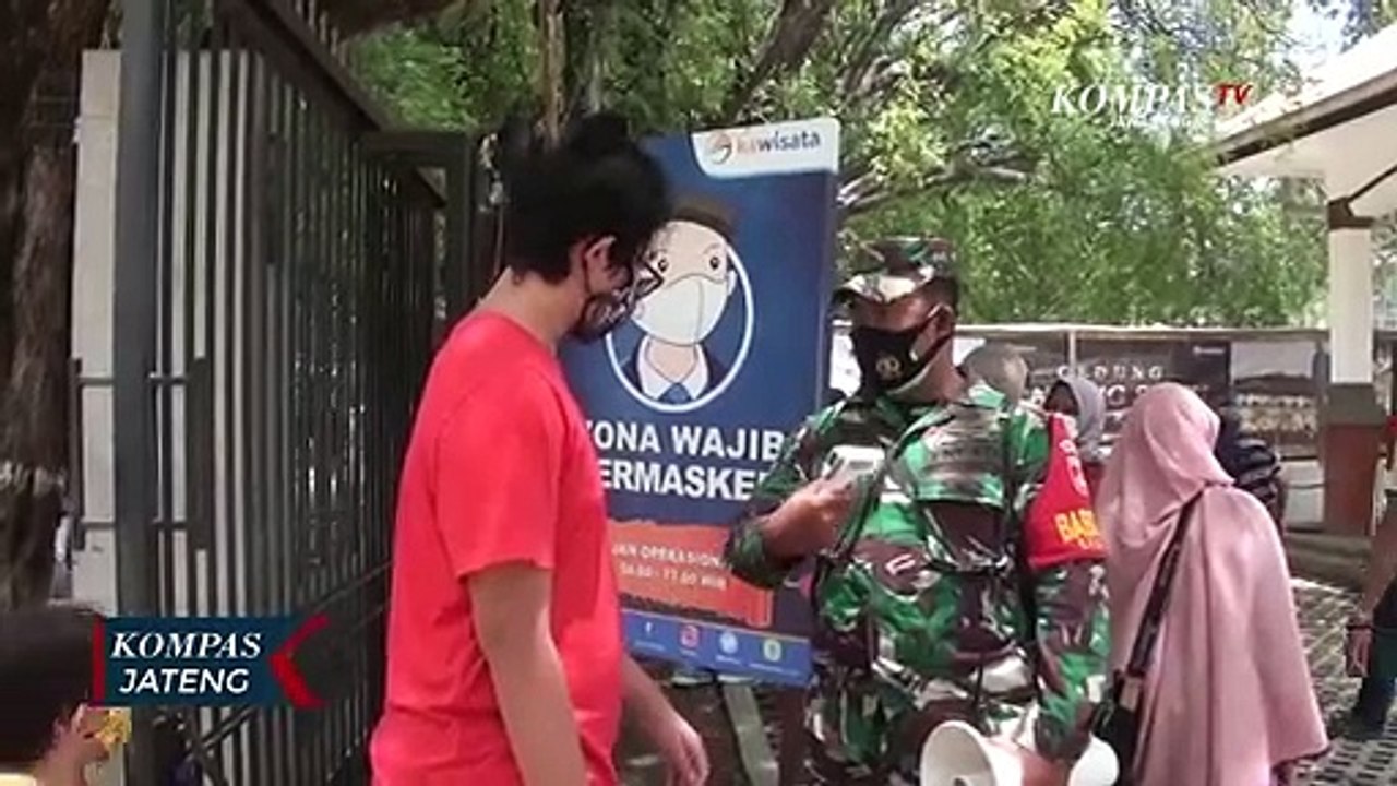 Lawang Sewu Gandeng Babinsa Ingatkan Protokol Kesehatan