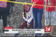 Niña de dos años es hallada muerta dentro de buzón en Chiclayo