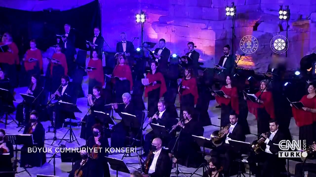 Büyük Cumhuriyet Konseri Patara Antik Kenti'nde yapıldı | Video