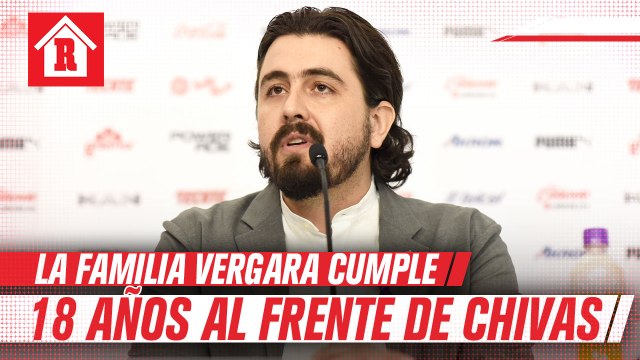 Amaury Vergara sobre los 18 años de la familia Vergara al frente de Chivas: Seguiremos revolucionando, transformando al club