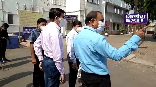 शाजापुर कलेक्टर ने किया जिला अस्पताल का ओचक निरीक्षण किया