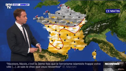 La météo pour ce vendredi 30 octobre 2020