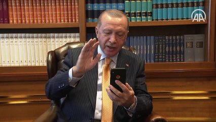 Cumhurbaşkanı Erdoğan Kovid-19'u atlatan 120 yaşındaki kadınla konuştu