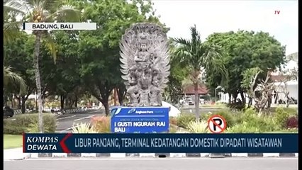 Libur Panjang, Suasana Bandara Ngurah Rai Bali