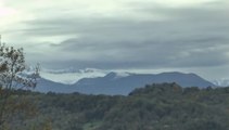 MICHOU64 W-D.D. MÉTÉOROLOGUE - 27 OCTOBRE 2020 - PAU - PANORAMA PYRÉNÉEN LES HAUTS SOMMETS DES PYRÉNÉES ENNEIGÉS