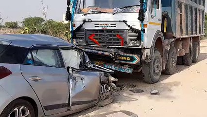 फागली के पास सडक़ हादसा, तीन की मौत