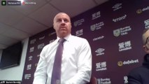 Dyche pleased with improvement in Spurs defeat