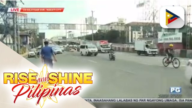 CHIKA ON THE ROAD: Sitwasyon ng trapiko sa C5 Kalayaan Avenue, Makati City