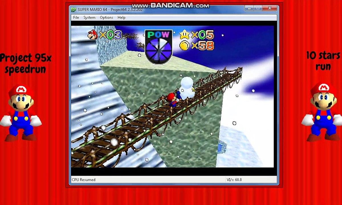 Project 95x Speedrun 10 Stars