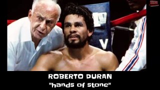 ROBERTO DURAN HIGHLIGHTS! HANDS OF STONE! ONE OF THE BEST BOXERS IN HISTORY!