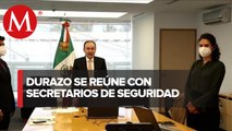 Alfonso Durazo encabeza reunión con secretarios de Seguridad Pública del país