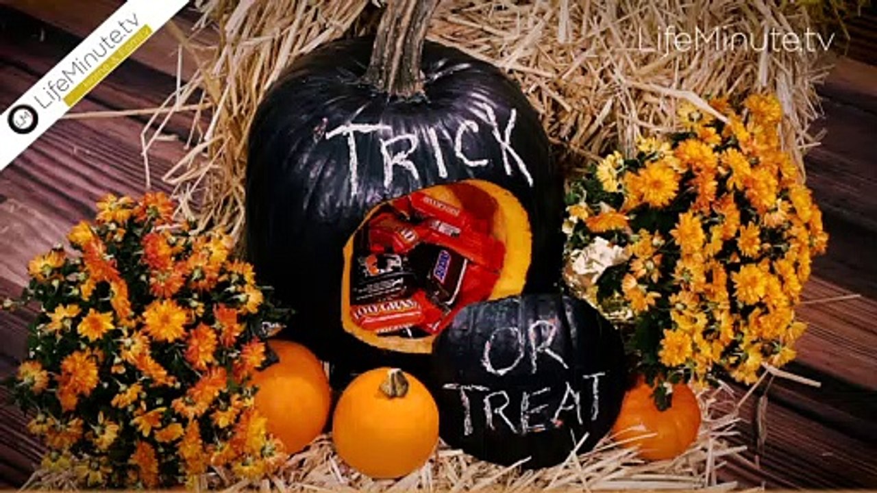 How to Make a Pumpkin Candy Holder