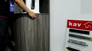 kav cabinet door push to open latch