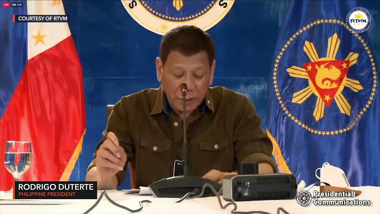 Duterte orders DOJ to probe corruption 'in entire government'