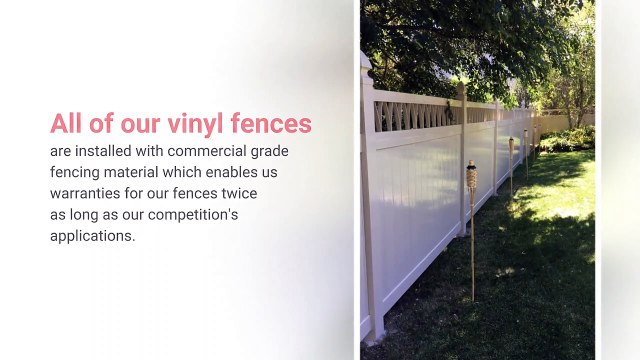 Get Quality Vinyl Fences at Great Price - Top Line Fence