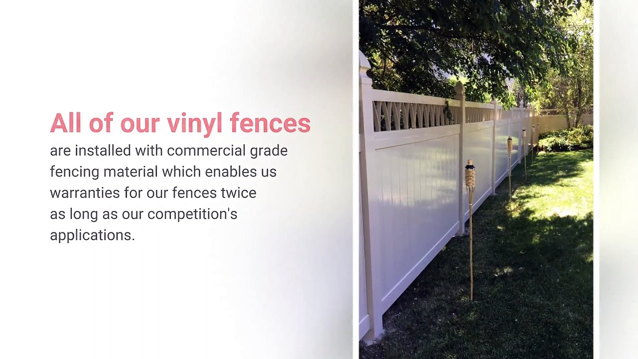 Get Quality Vinyl Fences at Great Price - Top Line Fence