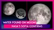 Water Found On Moon! NASA’s SOFIA Confirms Water On The Moon’s Sunlit Surface For The First Time