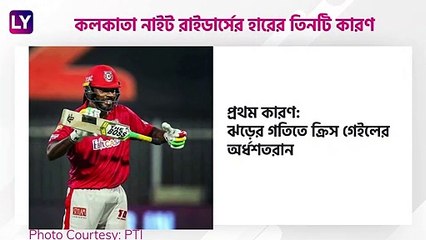 Kolkata vs Punjab IPL 2020: পঞ্জাবের কাছে ৮ উইকেটে হার কলকাতা নাইট রাইডার্সের