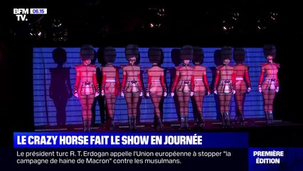 À Paris, le Crazy Horse fait le show en journée