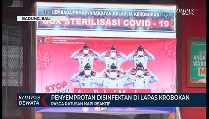 Lapas Kerobokan Disinfektan
