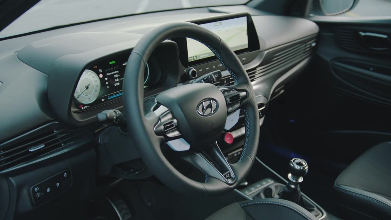 Der neue Hyundai i20 N - Sportliches Interieur mit den gewohnten N-Qualitäten
