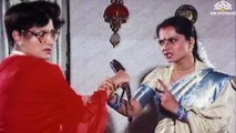 Rekha Ne Saas Ko Sikhaya Sabak | Biwi Ho To Aisi (1988) | Rekha | Bindu | Bollywood Movie Scene