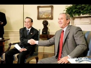 Tờ giấy cầm tay của nguyên Thủ tướng Phan Văn Khải ở cuộc gặp với G.Bush