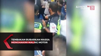 Tembakan Bubarkan Massa Menghakimi Maling Motor