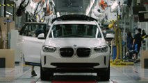 Production of the BMW iX3 at the Dadong plant of BMW Brilliance Automotive, China