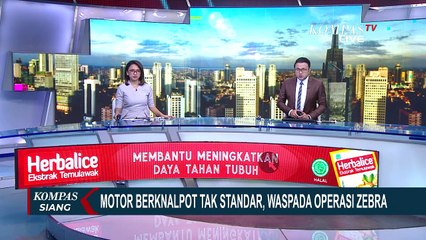 Motor Berknalpot Tak Standar, Waspada Operasi Zebra