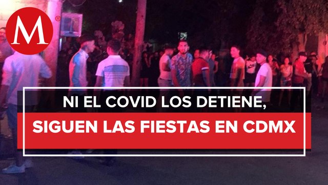 Fiestas en la CdMx en pandemia fueron denunciadas en redes sociales