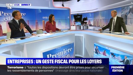 Entreprises : un geste fiscal pour les loyers - 27/10