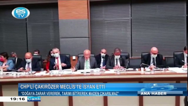 Doğaya zarar vererek, tarımı bitirerek maden çıkarılmaz