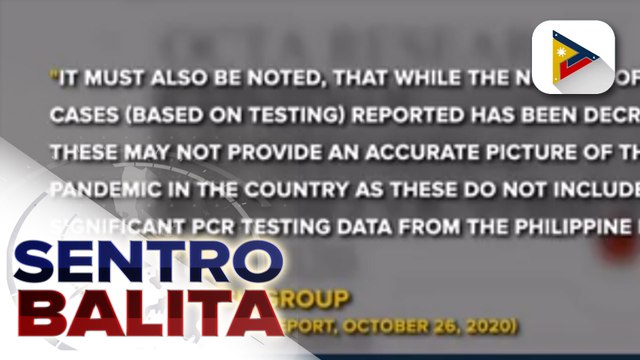COVID-19 cases, posibleng tumaas kasunod ng pagluwag ng restrictions sa public transportation ayon sa OCTA Research Group