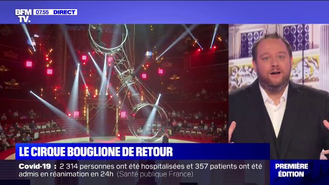 Le cirque Bouglione est de retour tout en s'adaptant aux restrictions du Covid-19