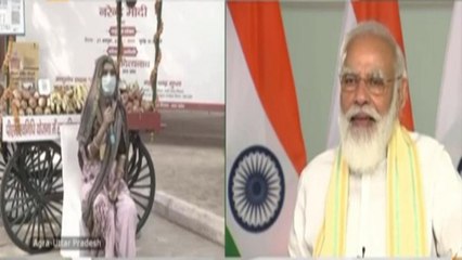 Koi pagal nahi bana sakta: Woman while speaking with PM