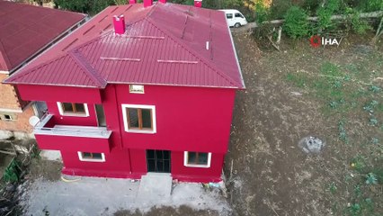 Ordulu şehidin baba ocağı 3 ayda yeniden inşa edildi