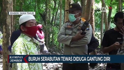 Buruh Serabutan Tewas Diduga Gantung Diri Karena Depresi