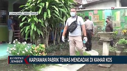 Karyawan Pabrik Tewas Mendadak di Kamar Kos