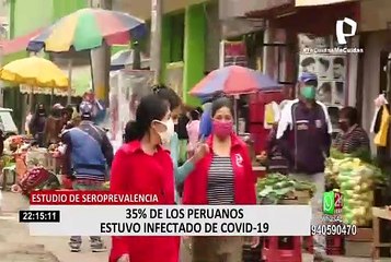 35 % de los peruanos estuvo infectado de COVID-19, según el premier Walter Martos