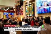 Panorama reveló la estrecha relación entre el presidente Vizcarra y el exministro Hernández
