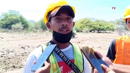 Pengakuan Pekerja di Foto Viral Komodo Hadang Truk di Pulau Rinca