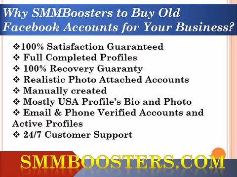 Buy Old Facebook Accounts | Email & Phone Verified Manually Created