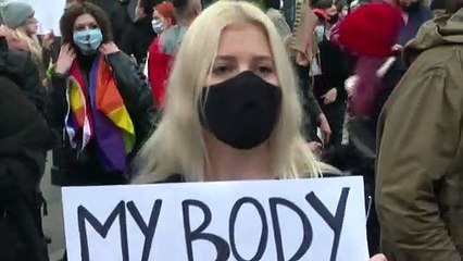 Des pro-IVG bloquent les centre-villes des agglomérations polonaises