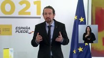 Sánchez e Iglesias presentan su plan para los Presupuestos