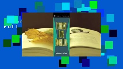 Interest Rate Modelling Full Online