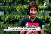 Miraflores: Actor fue multado por nadar en playa de Costa Verde durante el fin de semana